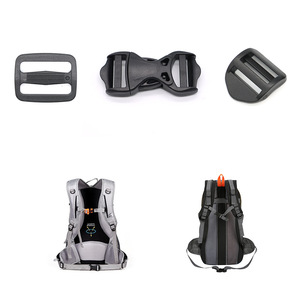 Boucle à double tirage 25 mm en plastique pour l'ajustement des sacs et des bagages - Product Image 4