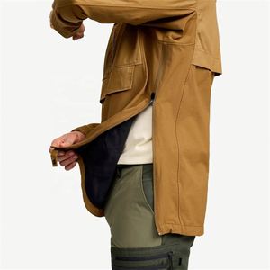 High Quality Autumn Windproof Men's Jacket OEM Service Professional Custom Outdoor Sport Stand Collar Windbreaker Zipper Closure - Product Image 5