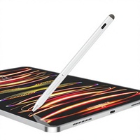 Pena Aktif Aluminium Sensitivitas Tekanan 4096 dengan Daya Tarik Magnetik untuk Microsoft Surface/ VivoBook/Kobo E-Reader