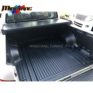 Cubierta de Aluminio Resistente a la Intemperie para <span class=keywords><strong>Camioneta</strong></span> <span class=keywords><strong>Mitsubishi</strong></span> Triton <span class=keywords><strong>L200</strong></span> <span class=keywords><strong>2023</strong></span>+, Tipo Persiana Enrollable Trifold - Product Image 3