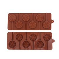 Moule à gâteau en silicone, différents styles, sûr et non toxique, pour la fabrication de chocolat, compatible four, écologique, jetable