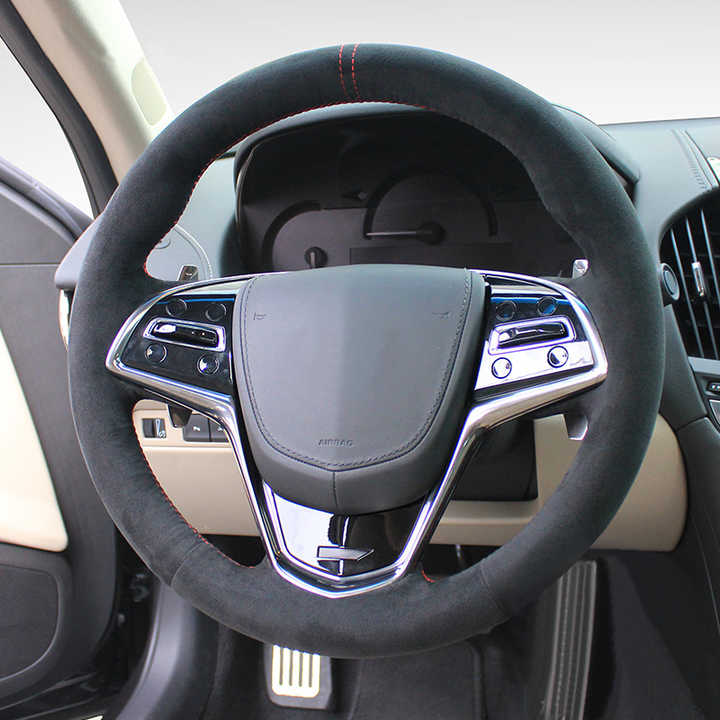 Car Auto Interior Accessories Steering Wheel Cover for Cadillac CT4 CT5