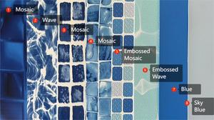 Membrane imperméable <span class=keywords><strong>en</strong></span> PVC pour <span class=keywords><strong>piscine</strong></span>, impression mosaïque, 2 mm, tissu pour <span class=keywords><strong>piscine</strong></span>, revêtement PVC pour <span class=keywords><strong>piscine</strong></span> - Product Image 2