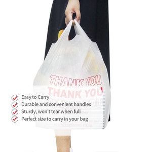 Bolsas <span class=keywords><strong>de</strong></span> Camiseta <span class=keywords><strong>de</strong></span> HDPE Reciclado para Envasado <span class=keywords><strong>de</strong></span> Alimentos, <span class=keywords><strong>Precio</strong></span> <span class=keywords><strong>de</strong></span> Fábrica al por Mayor, Logotipo Personalizado, Certificación BSCI, Servicio OEM - Product Image 3