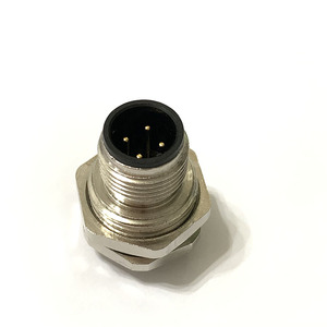 M12 3 4 5 8 12 broches A B Dcode câble étanche mâle/femelle IP67 /68 panneau de signal en ligne moulé avec connecteur M12 - Product Image 5