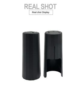 Capuchon d'embouchure pour <span class=keywords><strong>saxophone</strong></span> <span class=keywords><strong>alto</strong></span>/ténor/soprano Capuchon de protection en plastique pour bec de <span class=keywords><strong>saxophone</strong></span> clarinette <span class=keywords><strong>Ligature</strong></span> en cuir - Product Image 5