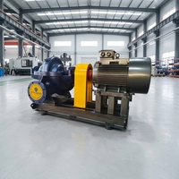 Pompe centrifuge horizontale à économie d'énergie GAOXIN, OEM, haute pression, électrique/diesel, stable, haute puissance de levage pour centrale électrique