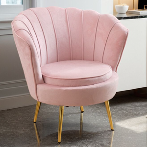 Poltrona di Design di Lusso per <span class=keywords><strong>Soggiorno</strong></span> Moderno, Sedia Singola in Velluto con Gambe in Metallo Dorato, Arredamento per Casa e Hotel - Product Image 5