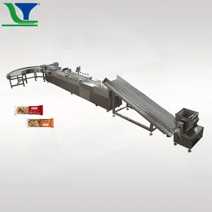 Graanreep Productielijn Granola Automatische Kleine Energie Chocolade Dadeleiwit Bar Maken Machine