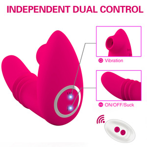 Wireless Remote Control Clitoris Sucking Thrusting Telescopic <strong>Vagina</strong> Female Masturbation Vibrators <strong>Sex</strong> <strong>Toys</strong> - Product Image 3