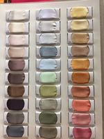 Catálogos de Muestras de Tela de Seda Pura de 8.5 mm, 19 mm y 30 mm en Colores Lisos Satén de Seda Natural Charmeuse Gasa Gruesa Georgette