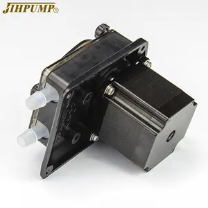 Peristaltic Pump 24v JIHPUMP 304K 1000ml OEM Food Grade Pump Head Liquid Dosing Vending 24v Hose Peristaltic Pump Beverage Machine Small Peristaltic