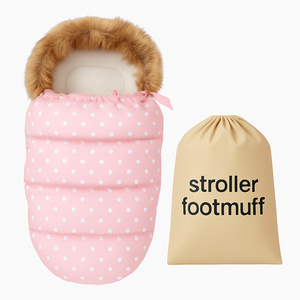 Elegante Manta de Invierno para Bebé, Acolchada, para Cochecito, Saco de Dormir para Bebé - Product Image 2