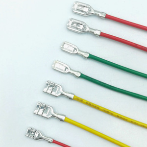 Terminales Faston,110 187 250 Full Insulated Cold Pressed Faston <b>Terminal</b> Female Spade Wire Connector - Product Image 6