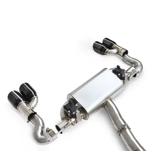 Tubo de Escape Automotriz Compatible con <span class=keywords><strong>BMW</strong></span> 320I/<span class=keywords><strong>328I</strong></span> F30 2.0t N20 <span class=keywords><strong>2012</strong></span>-2015, Escape de Calidad con Válvula, Sistema de Escape Cat Back de Alto Rendimiento - Product Image 4