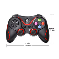 Control Inalámbrico para Juegos Peace Elite, Compatible con Bluetooth para Teléfonos Móviles, Joystick para PS3 y PC