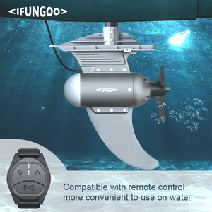 Propulseur portable étanche Ifungoo Y01-K 600W avec batterie B1, idéal pour la pêche en kayak et les sports nautiques – Excellente réputation - Product Image 2