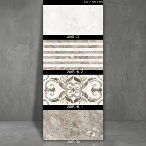 Hecho en India 30x60cm 300x600mm Azulejos de pared digitales de cerámica 12x24 Precio barato Azulejos de porcelana esmaltada para Jordania Omán Argelia - Product Image 4