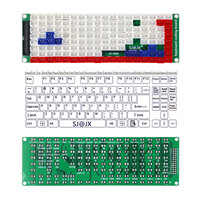 Carte d'encodeur de joystick de développement SHIJING, contrôleur de jeu DIY, LED filaire, 104 touches, arcade, média, musique, USB