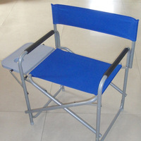 Chaise pliante moderne en bois massif et aluminium, légère et portable, pour le camping, le jardin, les loisirs et la plage