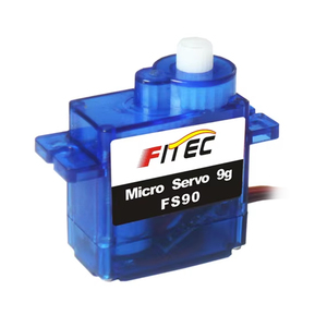 เฟทเทค <span class=keywords><strong>FS90</strong></span> <span class=keywords><strong>9g</strong></span> ไมโครอนาล็อกเซอร์โว 6V 1.5 กก.ซม. เกียร์ POM สำหรับเครื่องบิน RC เฮลิคอปเตอร์ DIY หุ่นยนต์ รถสมาร์ท อาร์ดูโน่ ของเล่นเสริมทักษะ - Product Image 2