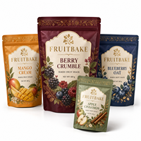 Sachets personnalisés imprimés avec votre logo pour granola, fruits secs et biscuits