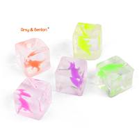 Mini jouets anti-stress en forme de glaçon à presser pour cadeaux de fête, jouets anti-anxiété lavables pour enfants, jouet anti-stress en forme de boule de glace