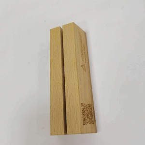 Expositor de Madera, Base de Madera de Haya, Forma Rectangular, Porta Tarjetas de Visita, Base para Exhibición en Escritorio de Oficina, Artesanías - Product Image 1