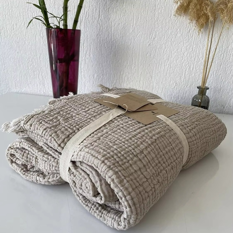 Top Grade 100 Cotton Muslin Blanket