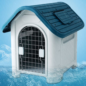 Rarewe Fabrikgroßhandel Luxus Hundevilla Haus Kleine Mittlere Große Outdoor Hundehütte Modern Belüftet Schattenspendend Klein Mittel - Product Image 5