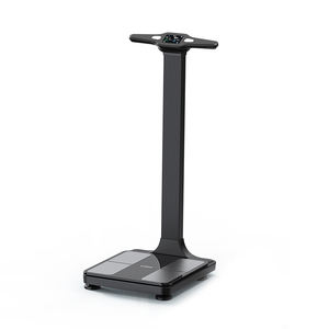 <span class=keywords><strong>Balance</strong></span> connectée intelligente à 8 électrodes pour la composition corporelle avec grand écran VA, suivi <span class=keywords><strong>de</strong></span> la fréquence cardiaque et <span class=keywords><strong>de</strong></span> l'équilibre corporel - Product Image 1