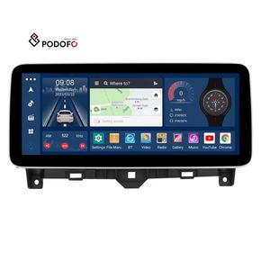 Podofo 12,3 ''Android Car Stereo 8 Core 2 + 32G Android 13 <span class=keywords><strong>CarPlay</strong></span>/Android Auto/GPS/WIFI/RDS/DSP/IPS para Honda Accord 8 2008-2013 - Product Image 1