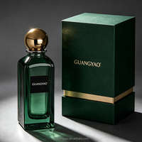 Flacon de parfum rectangulaire mat de luxe en verre épais 100 ml, personnalisable avec logo, coffret cadeau, haute qualité, marque privée, parmi les plus vendus