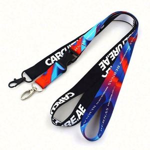 Muestra Gratuita Personalizada de Cordón para Llavero de Poliéster Rosa para Ferias Comerciales, Impresión Offset, Transferencia Térmica, Sublimación, Logotipo, Insignia - Product Image 5