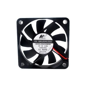 DC 5v 60x60x10 6010 eksenel Fan sessiz Fan 4000RPM yüksek CFM 60mm soğutma fanı