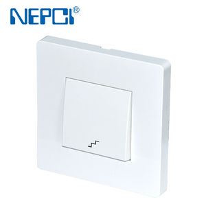 NEPCI 86x86mm Interrupteur à bascule mural de type plat XJY-<span class=keywords><strong>QB</strong></span>-<span class=keywords><strong>08</strong></span>-101 Interrupteur momentané mural encastré pour sonnette de porte électrique 250V/10A - Product Image 5