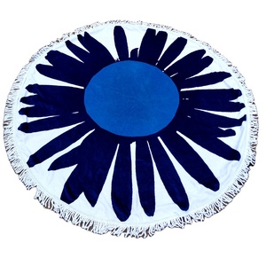 Tùy Chỉnh <span class=keywords><strong>Terry</strong></span> Vải Mandala Vòng Bông Khăn Bãi Biển - Product Image 2