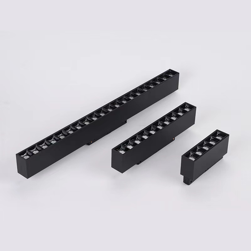 Рекомендуемый Магнитный светодиодный Трековый светильник, настенный светильник 5 Вт-40 Вт, магнитные лампы COB