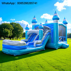 Castillo Inflable de PVC para Niños y Adultos, Brincolín Comercial para Fiestas, Castillo Inflable con Tobogán - Product Image 5