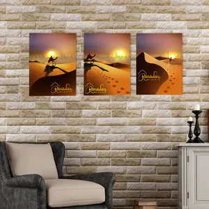 Modern Islamic Art Painting On Canvas Wall Hanging Islamic Painting Wall Art Decor Wholesale