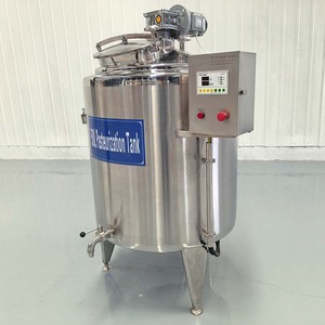 Machine de pasteurisation à petite échelle en acier inoxydable 304 pour yaourt, œufs, <span class=keywords><strong>miel</strong></span>, jus de fruits, <span class=keywords><strong>lait</strong></span> avec système de refroidissement - Product Image 1