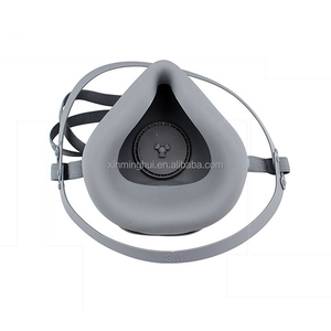 <span class=keywords><strong>Masque</strong></span> respiratoire demi-visage réutilisable en silicone 7702 avec filtre à <span class=keywords><strong>charbon</strong></span> <span class=keywords><strong>actif</strong></span>, protection anti-poussière et antivirus, directement de l'usine - Product Image 3