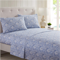 Ensemble de literie de luxe quatre pièces Drap housse