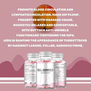 Vendita Calda: Caramelle Gommose per Miglioramento dei Glutei per Donne Adulte, Integratore con Maca BBL - Product Image 3