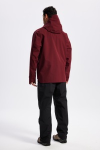 Vestes de ski personnalisées imperméables ODM, manteaux trench, hardshells, vestes de ski pour hommes pour les tempêtes d'hiver - Product Image 4