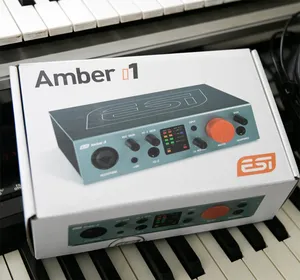 Eesi Amber I1 Chuyên Nghiệp Ghi Âm <span class=keywords><strong>USB</strong></span> <span class=keywords><strong>3</strong></span>.<span class=keywords><strong>1</strong></span> Giao Diện Âm Thanh <span class=keywords><strong>Card</strong></span> Âm Thanh Xlr Combo Microphone Preamp + 48V Phantom Hỗ Trợ Điện - Product Image 2