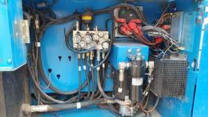 Produk diskon besar lebih murah tahun digunakan 2013 GS-4069 DC gunting medan kasar mengangkat, ketinggian kerja maksimal 14.3m kapasitas 363kg - Product Image 6