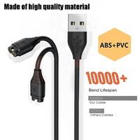 Câble de Recharge USB Eonline 17cm 1M/3.3FT pour Garmin Fenix 7 7S 7X 6 6S 6X 5 Plus Vivoactive 3 Forerunner 945 935 245 255 Chargeur
