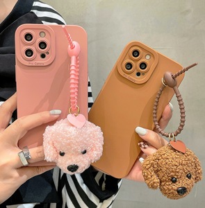 <span class=keywords><strong>Coque</strong></span> <span class=keywords><strong>de</strong></span> <span class=keywords><strong>protection</strong></span> <span class=keywords><strong>de</strong></span> mode pour filles pour iPhone Vivo pour <span class=keywords><strong>Huawei</strong></span> <span class=keywords><strong>coque</strong></span> <span class=keywords><strong>de</strong></span> téléphone portable avec pendentif petit ours couverture arrière mobile - Product Image 1