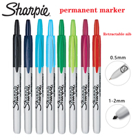 Sharpie Stylos marqueurs permanents à pointe fine rétractables